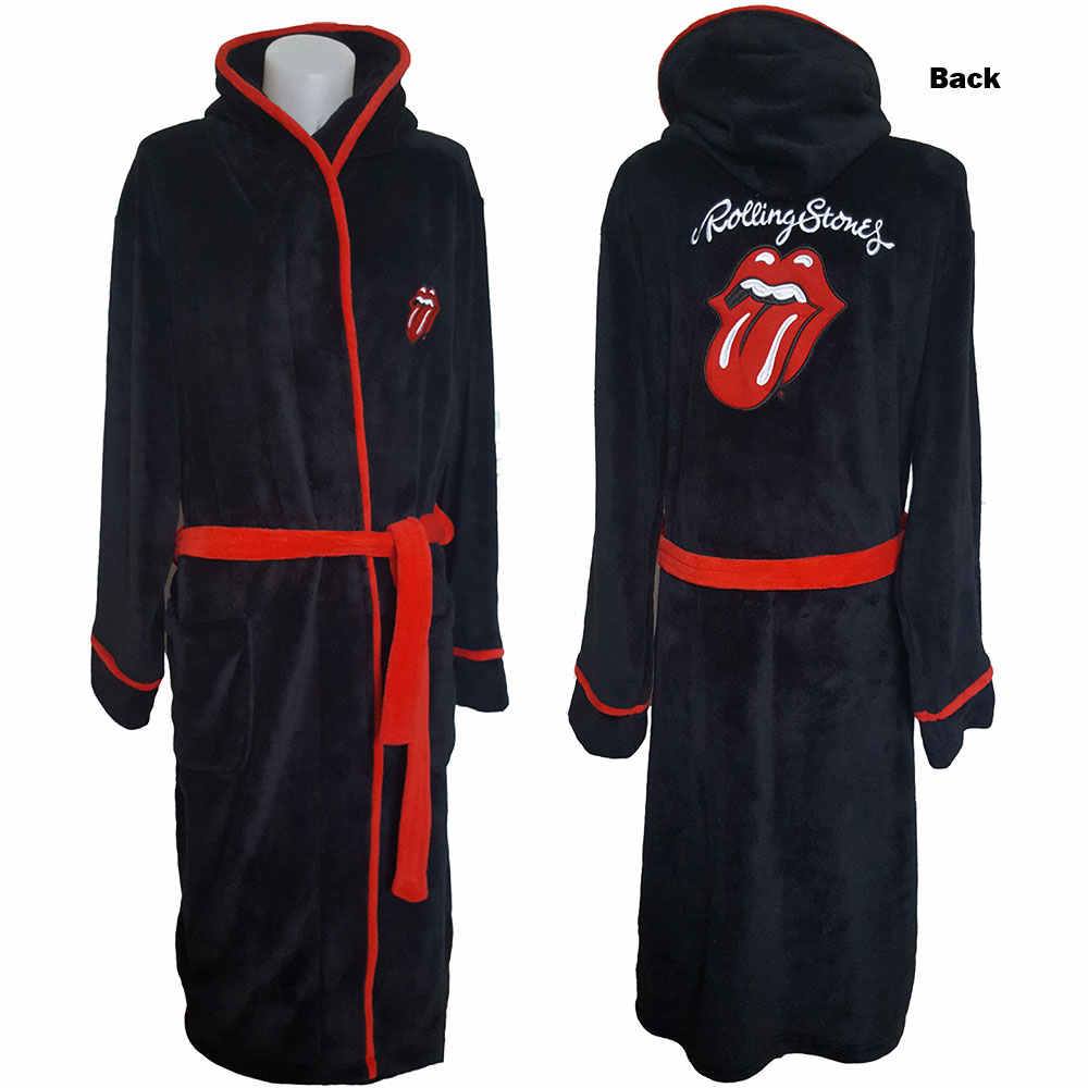 The Rolling Stones - Classic Tongue Peignoir - Noir Product image
